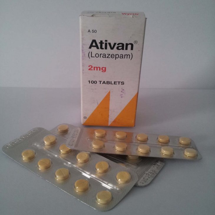 Heroin withdrawal for lorazepam